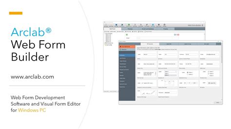 Arclab® Web Form Builder HTML/PHP Form Development Software