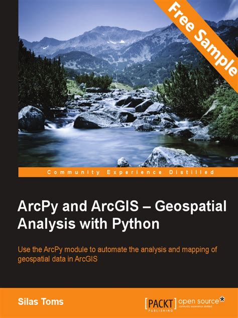 Arcpy And Arcgis Geospatial Analysis With Python