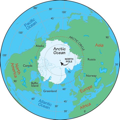 Arctic Circle Map