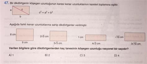 Ardından boy uzunluğunun karesi hesaplanır.