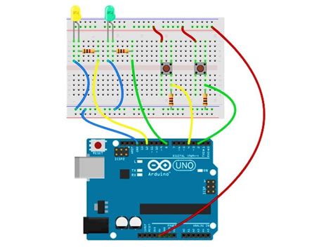 Arduino 2 buttons 2 leds code.  Dec 19, 2025 · Downloading packages esp3...