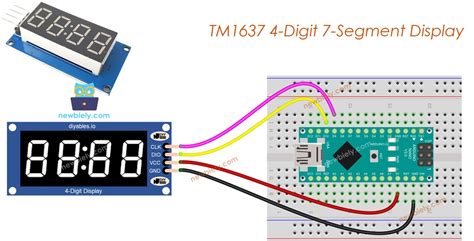 Arduino 4 Digit 7 Segment Display Ekran Modül Tm1637 Ile n11. 