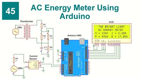 Arduino ac power meter logger. .  ...