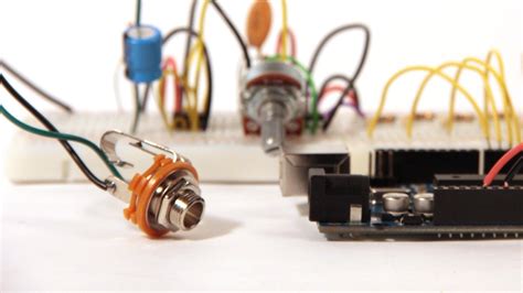 Arduino audio output.  This Instructable will show you how to set up a really basic d...