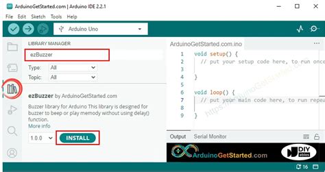 Arduino beeper library.  Include the library in the sketch.  The buzzer is equipped with two...