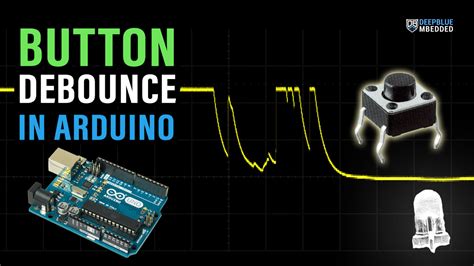 Arduino button counter debounce.  This sketch uses the millis() functi...