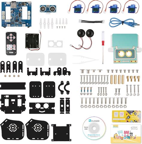 Arduino chatbot. 0 - link 2 - Google Drive ELEGOO Penguin Bot V1.  Manual Book: Multi-Lan...