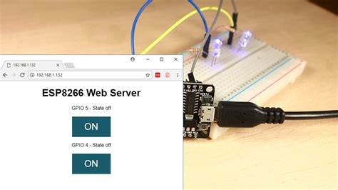 Arduino esp8266 web server documentation.  It supports multiple connections and allows y...