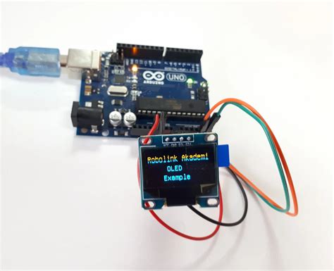 Arduino ile OLED Ekran Kullanımı Robotus.
