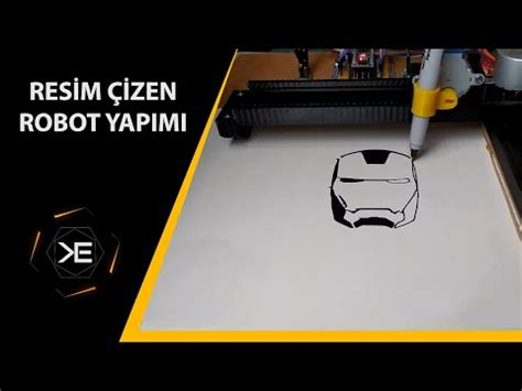 Arduino ile Resim Çizen Robot Yapımı Arduino Mini CNC Plotter. 