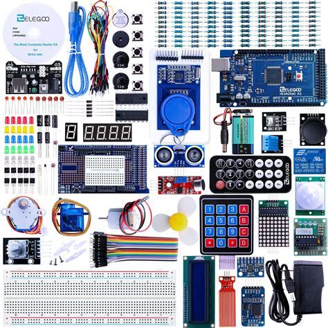 Arduino industrial projects.  I have the Elegoo Most Complete Starter Kit with the Arduin...