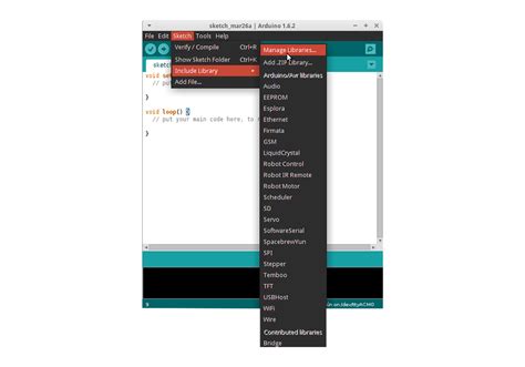 Arduino libraries