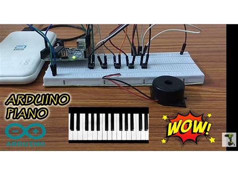 Arduino piano keyboard.  Find this and other hardware projects on Hackster.  You ca...