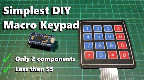 Arduino pro micro keyboard.  This macro pad features two rotary encoders...