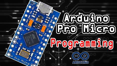 Arduino pro micro software.  It has a form factor that enables it to be easily placed on a b...