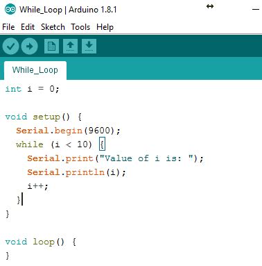 Arduino while.  The Serial class derives, indirectly, from Print () which supplies t...