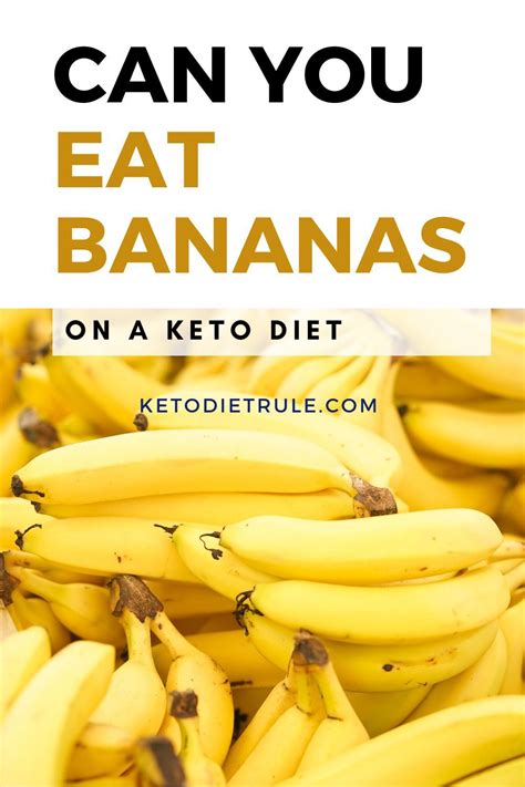 Are Bananas Keto Friendly? - The Healthy Smoothie