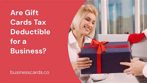 Are Gift Cards Tax Deductible For A Business