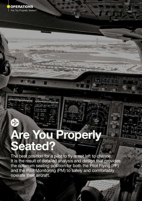 Are You Properly Seated? - SKYbrary Aviation Safety