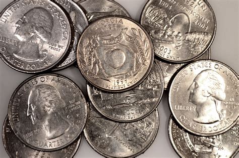 Ohio quarters marked with an S (produced in San Francisco) can carry the highest value at $15. Of the less-minted states listed above, only a few are listed among the most valuable.