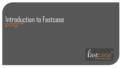 Are any of you familiar with “Fastcase”? How does it