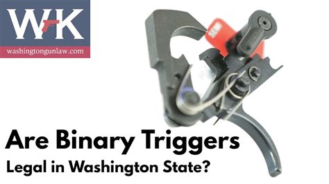 Are binary triggers legal in michigan. Washington Gun Law President, William Kirk, discusses the legality of possessing and using binary triggers under current state law. We carefully examine the... 