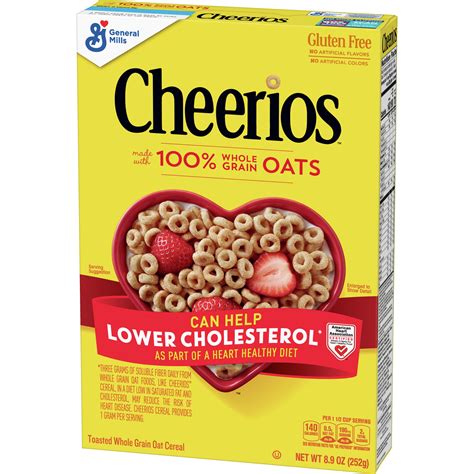 Are cheerios gluten free. HEART HEALTHY: Three grams of soluble fiber daily from whole grain oat foods, like Frosted Cheerios cereal, in a diet low in saturated fat and cholesterol, may reduce the risk of heart disease. Frosted Cheerios Cereal provides .75 grams per serving. BOX CONTAINS: 1 box, 18.4 oz; Perfect as first finger food or a gluten free snack. 