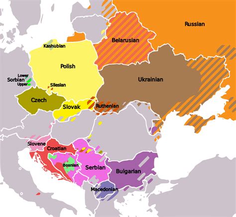 subdivision of Slavs. In Slav. … (chiefly Russians, Ukrainians, and Belarusians), West Slavs (chiefly Poles, Czechs, Slovaks, and Wends, or Sorbs), and South Slavs (chiefly Serbs, …. 