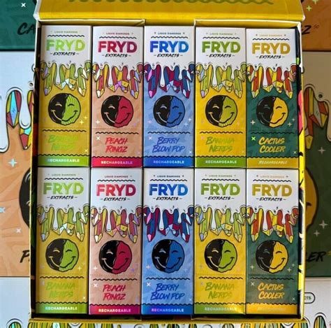 FRYD Disposable Carts are also very easy to use. In addition to their great flavors, FRYD Carts are also known for their high potency. Each cart contains a concentrated dose of THC, which means you can enjoy the benefits of cannabis without having to consume a lot of products. This makes them a great option for those who want to enjoy the .... 