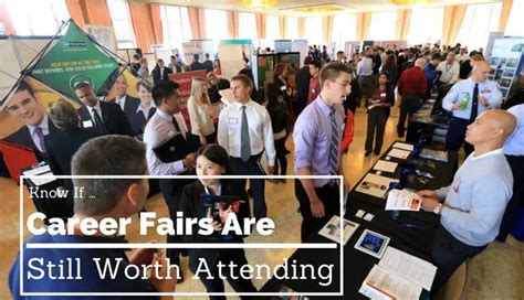 Are job fairs worth investing your time?