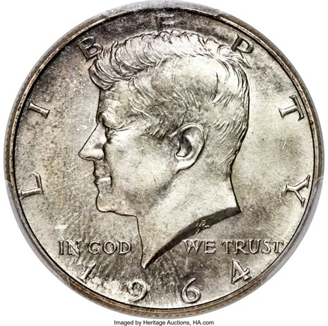 A 1964 Kennedy Half Dollar sold for a world record $108,000, making it the most expensive coin of its type, during a public auction of rare U.S. coins held Thursday, April 25, 2019, by Heritage Auctions. What is a 1969 Kennedy half dollar worth? The 1969 D half dollar is worth around $6 in uncirculated condition with a grade of MS 63 ...