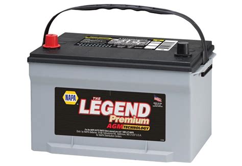 Dec 29, 2021 · NAPA Legend Batteries are AGM ba