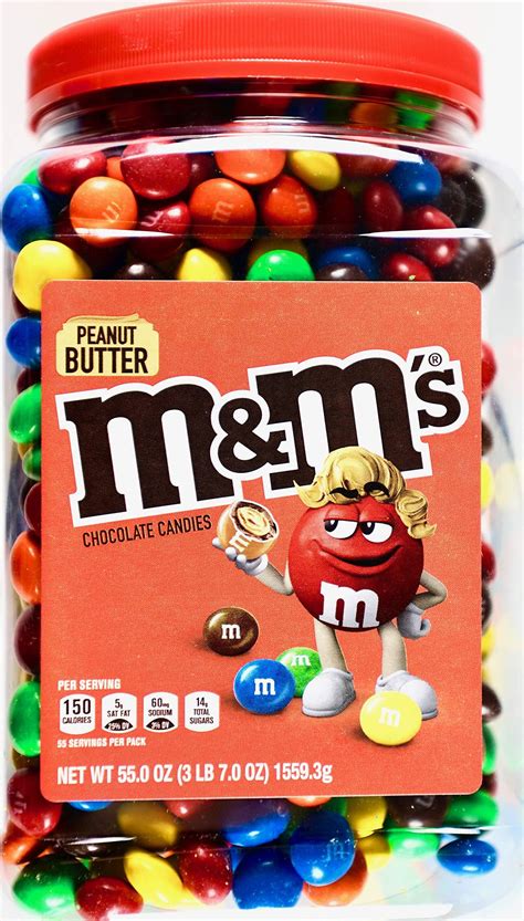 Are peanut butter m&ms gluten free. Product Details. M&M'S Peanut Butter Candies. Pantry size. 55 oz container. Add delicious, colorful fun to everyday celebrations with M&M'S Peanut Butter Chocolate Candy Jars. This 55 ounce bulk resealable candy jar full of peanut butter chocolate candy is a must for your pantry list. Enjoy real peanut butter covered in delicious milk chocolate ... 