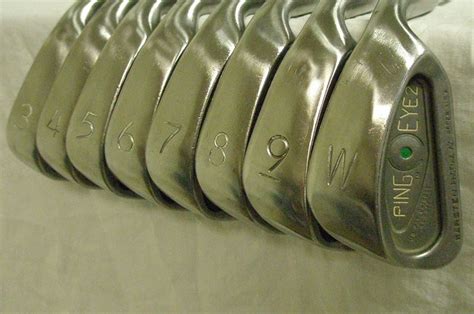 Introduced in 1994, the now discontinued Ping Zing 2 irons succeeded Karsten Manufacturing's Ping Zing series. Considered a mid-sized iron, Zing 2s are still popular today and regarded as some of the best irons ever made. The clubs are cavity-back stainless steel, slightly toe-weighted with an anti-drag sole. Most clubs were stocked with Ping JZ steel or Ping 350 graphite shafts (regular .... 