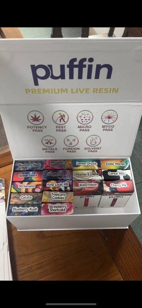 PUFFIN CARTS & GUMMIES Bulk. Puff La Carts and gummies is one of the most reliable and efficient Online Shopping Store to get the puffins cannabis brand an all what you need as far as Cannabis is involved. PAY WITH CRYPTO CURRENCY AND GET A 20 % DISCOUNT OFF ALL PURCHASES.