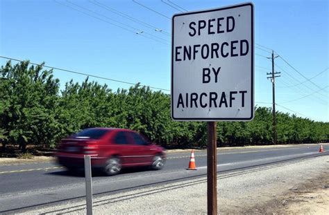 Are speed limits really enforced by aircraft?