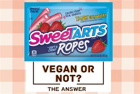 Are sweet tart ropes vegetarian? - The Engine 2 Diet