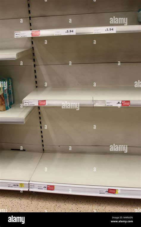 Are the shelves in British supermarkets really that empty?