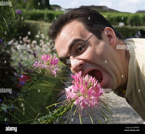 Are there any man eating flowers in any of the official books?