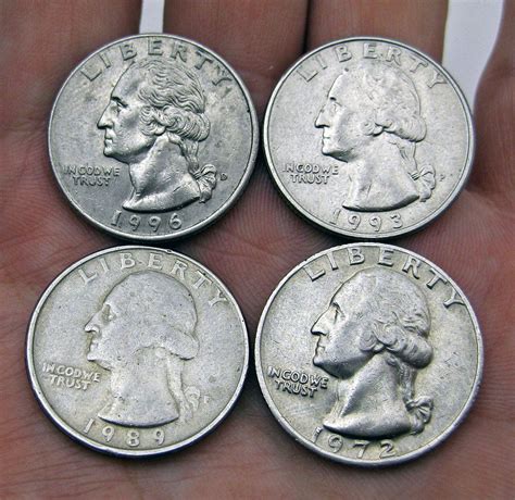 The San Fransisco Mint produced 3,828,000 of the quarters, and they were the first to be run with the standardized die. RELATED: 10 Most Valuable Standing Liberty Quarters. 6. 1937 S Washington Quarter. Value up to: $388. By 1937, with more than enough Washington quarters in circulation, the U.S. Mint reduced overall coin production almost in half.. 