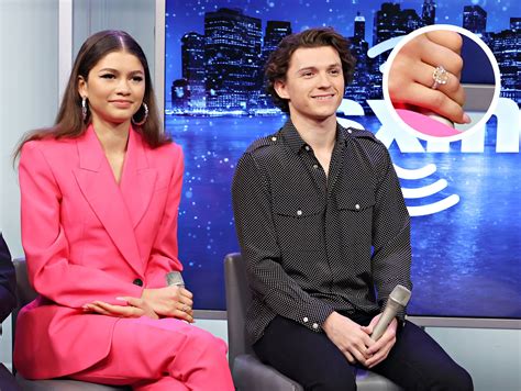 Are tom holland and zendaya engaged. Zendaya and Tom Holland are not engaged. On September 22, 2023, Zendaya cleared up the rumors that Tom popped the question. In a photo, she’s seen wearing a ring on her ring finger causing fans ... 