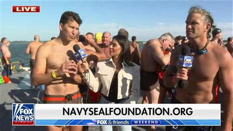 'Fox & Friends Weekend' co-hosts Pete Hegseth and Will Cain speak with former Navy SEALs Kaj Larsen Shane McKenzie and Navy SEAL Swim founder Jason Redman as they get ready for NYC Navy SEAL swim.. 