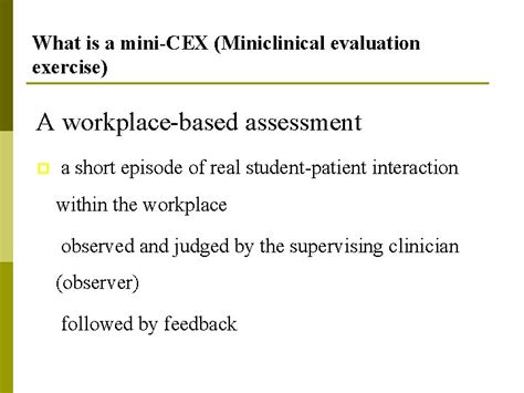 Are workplace-based assessment methods (DOPS and Mini