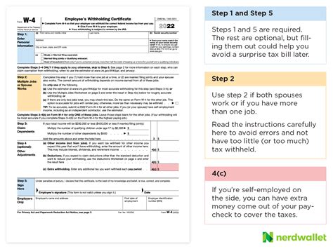 you claim exemption, you will have no income tax withheld from your paycheck and may owe taxes and penalties when you file your 2023 tax return. To claim exemption from withholding, certify that you meet both of the conditions above by writing “Exempt” on Form W-4 in the space below Step 4(c). Then, complete Steps 1(a), 1(b), and 5. Do not .... 