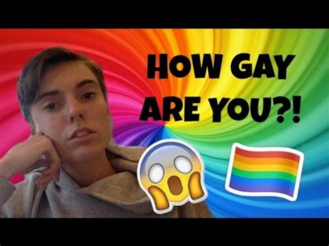 Buzz · Updated on Jan 18, 2023 How Gay Are You? Finally, an 