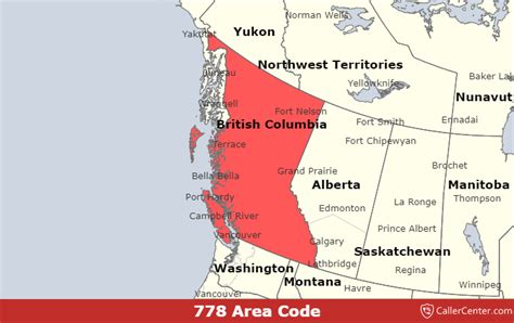 Area Code 778: 778 area code - Area Code Book image 1