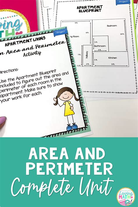 Area and Perimeter Unit with Lessons, Games, and Projects Common Core Area and perimeter