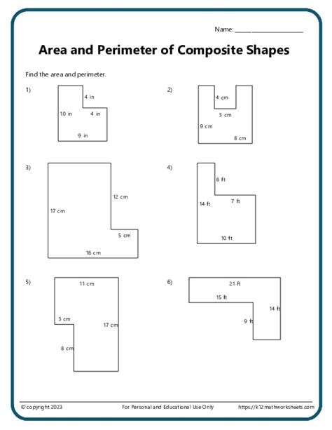 Area and perimeter of composite figures