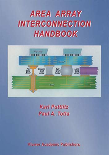 Area array interconnection handbook by karl j puttlitz. - Saladin anatomy and physiology lab manual.
