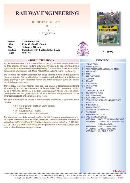 Arema manual for railway engineering free download. - Manuale di servizio linde r 14 ex.